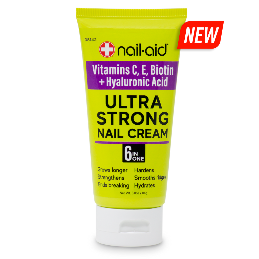 Vitamins C, E, Biotin + Hyaluronic Acid - Ultra Strong Nail Cream 6-In-1