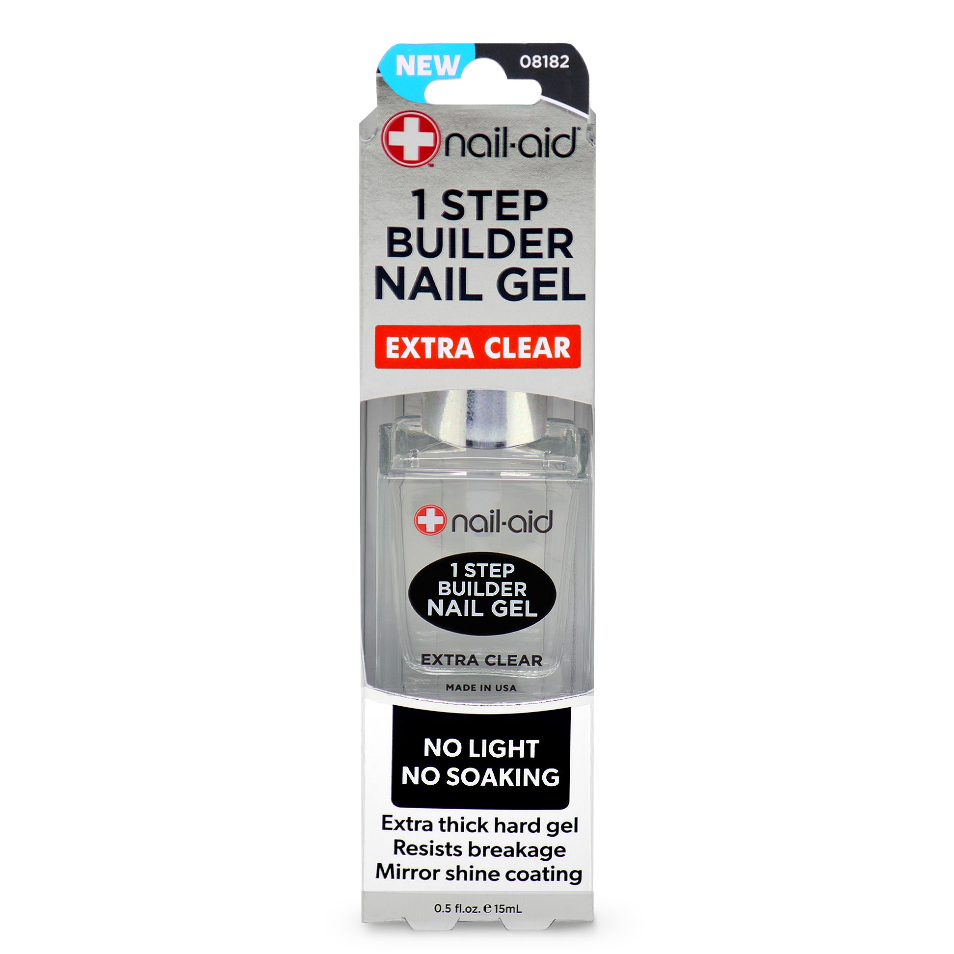 1 Step Builder Nail Gel – Extra Clear Hard Gel Strengthener