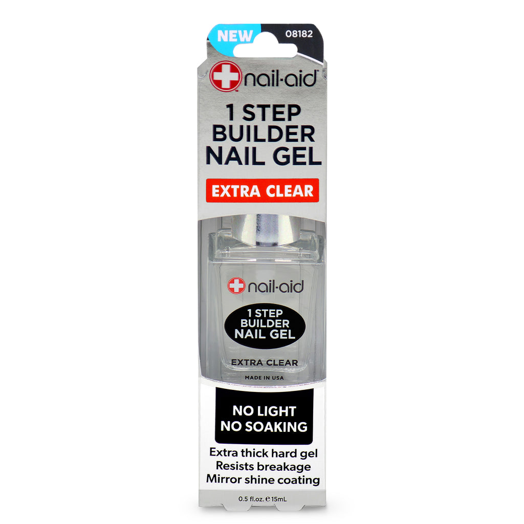1 Step Builder Nail Gel – Extra Clear Hard Gel Strengthener