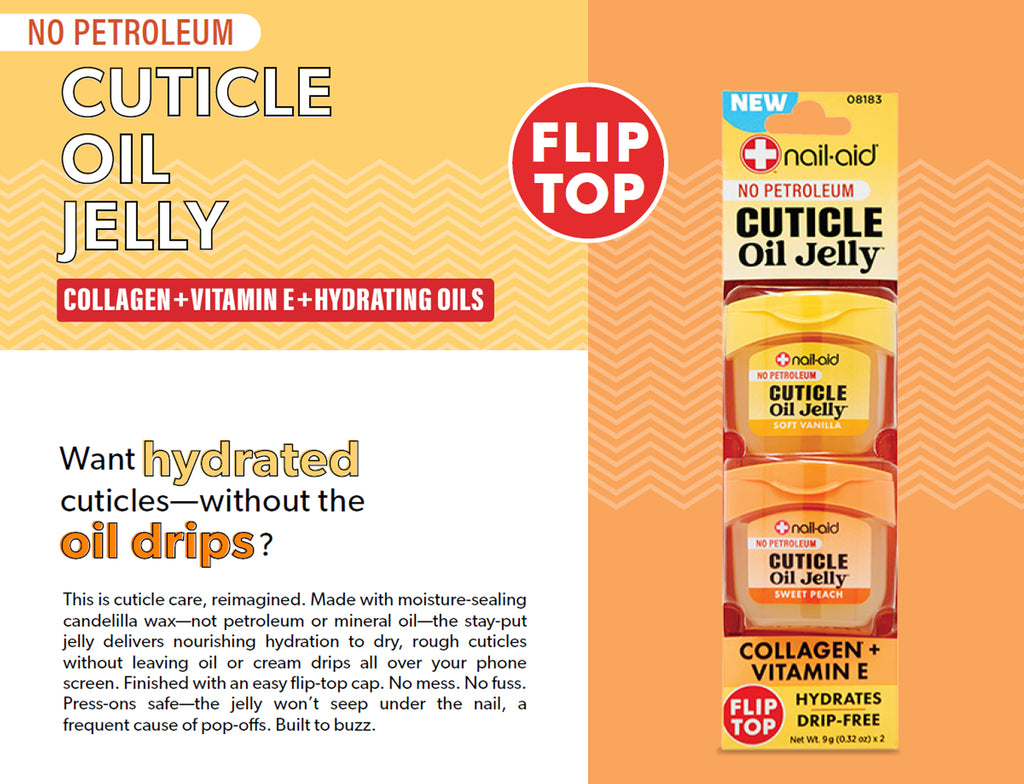 Cuticle Oil Jelly with Collagen + Vitamin E